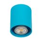 VK Lighting Simio - Spot en saillie - Ø 8 x 9,5 cm - bleu clair