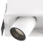 Nova Luce Desert - spot - 6,2 x 6,2 x 6,6 cm - 3W LED incl - blanc